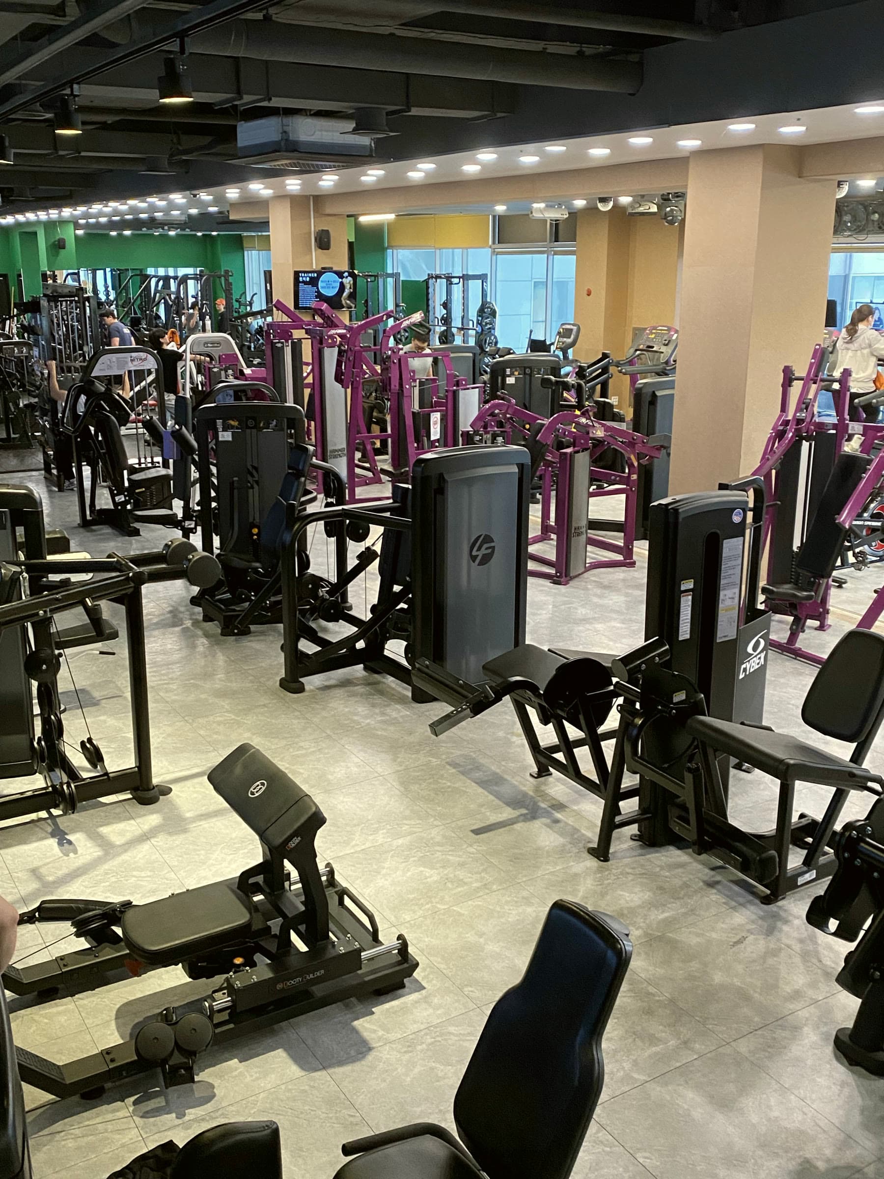 허니짐 웨이트 존 전경